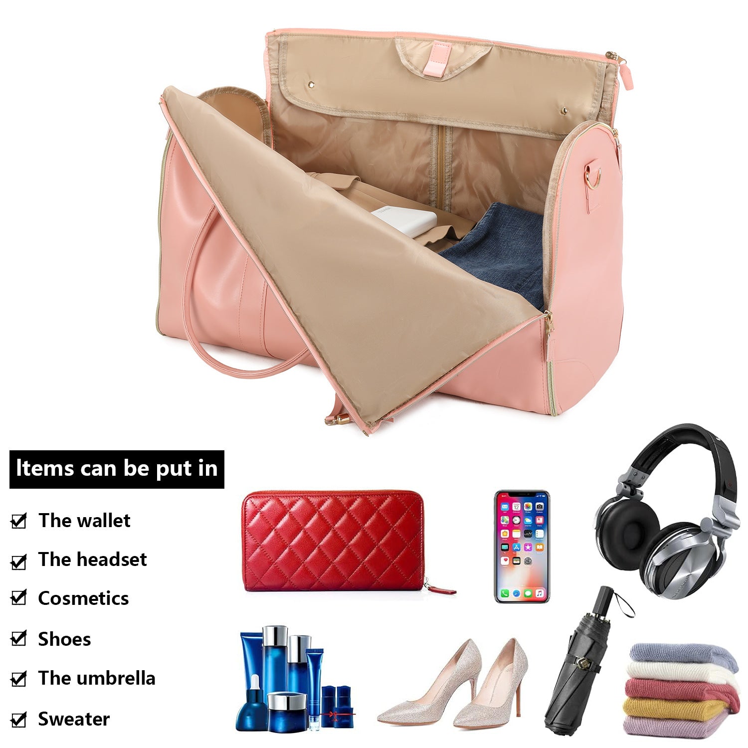Reisetasche Innenfach