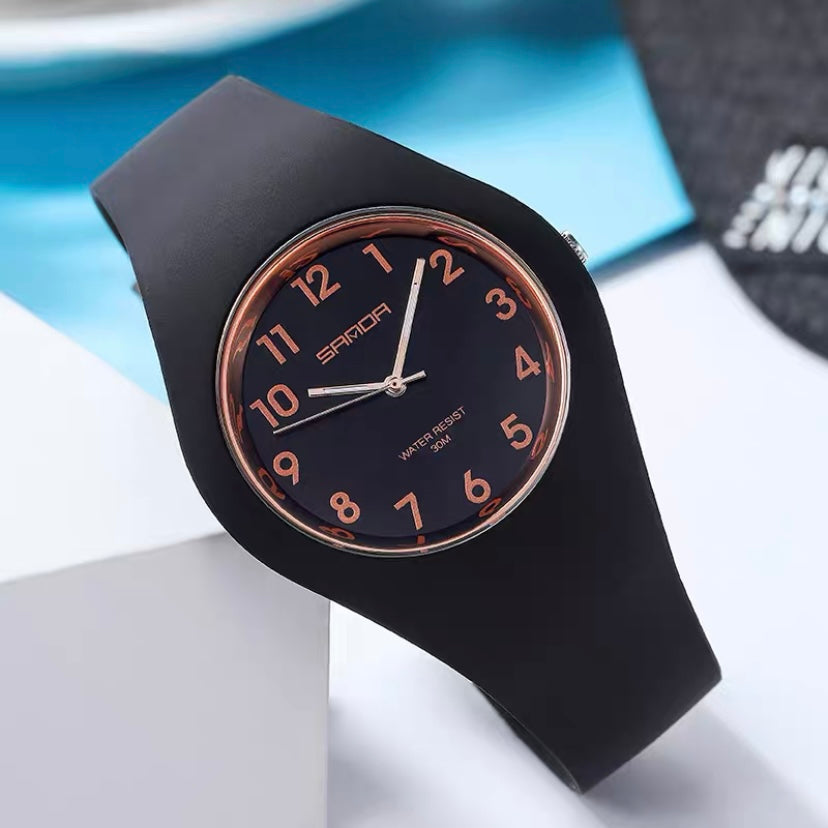 Simple Temperament Jelly Color Silikonuhr – Bild 2 | LuxeStyle