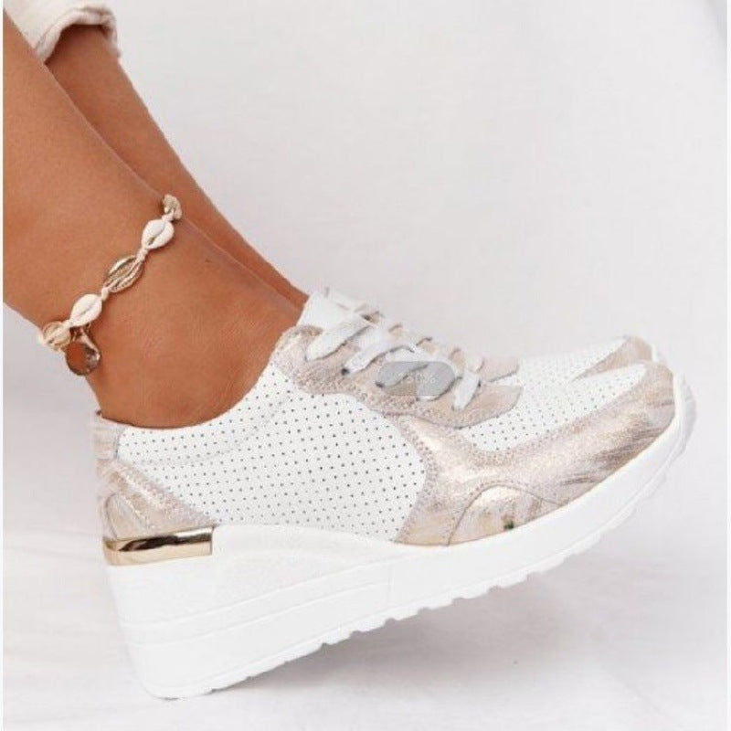 Casual Dad-Schuhe mit Wedge, Grössen