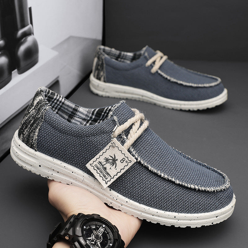 Herren Canvas Sneaker – Atmungsaktiv & Leicht