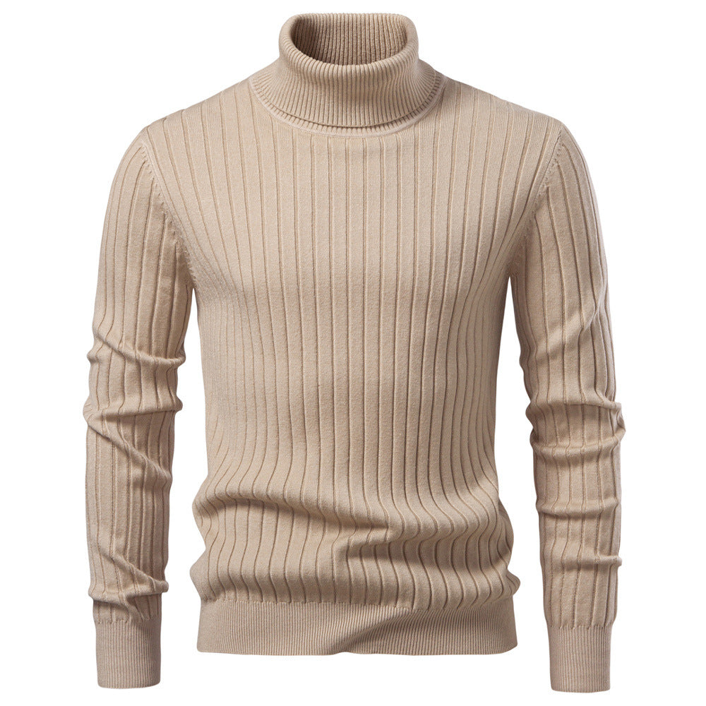 Herren Rollkragenpullover Strickpullover