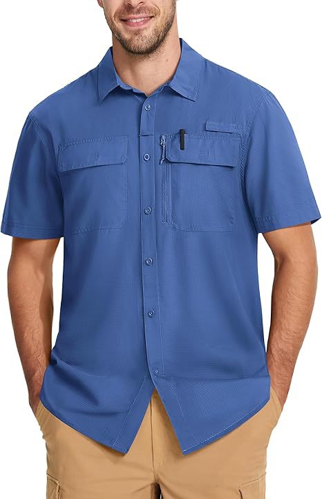 Leichte Outdoor-Herrenbluse