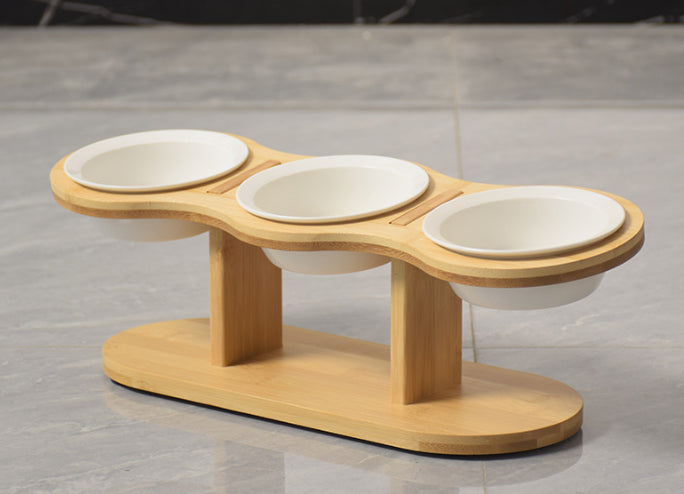 Fressnapf aus Holz für Haustiere – Bild 3 | LuxeStyle