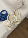 Französische Sandalen mit eckiger Spitze – Bild 1 | LuxeStyle