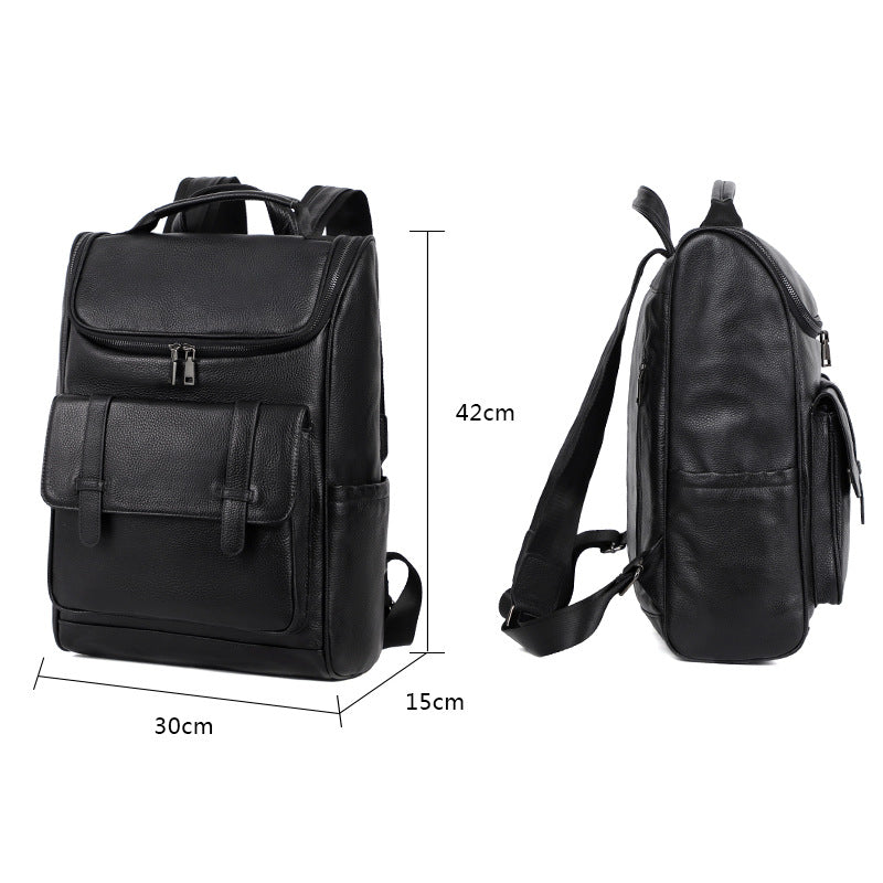 Echtleder Rucksack mit 36-55 L – Bild 12 | LuxeStyle