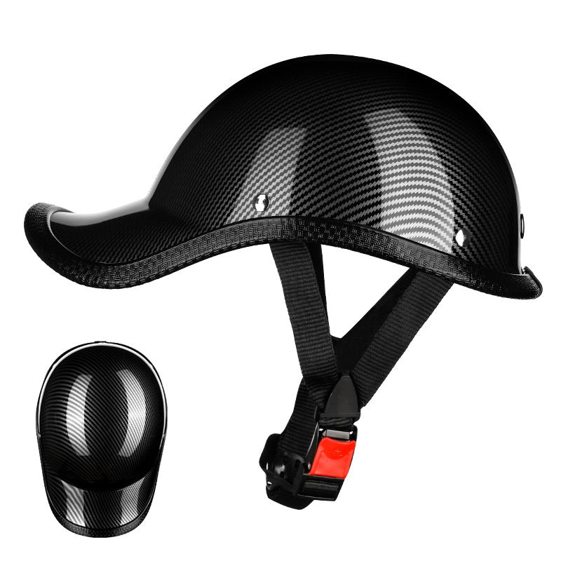 Retro-Halbschalenhelm für E-Motorräder