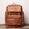 Retro-Rucksack aus Echtleder