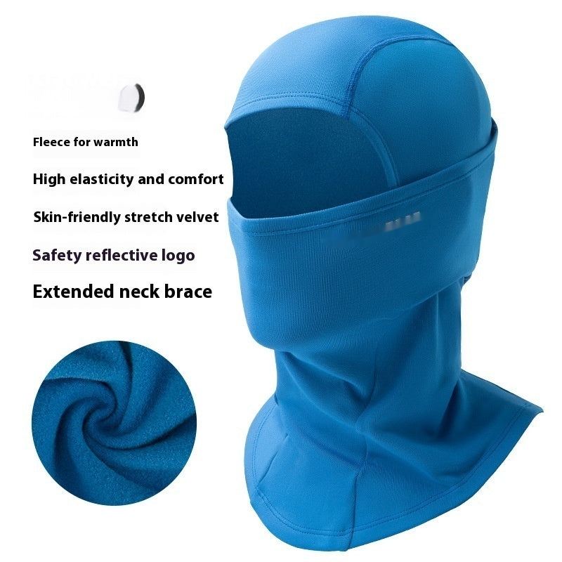 Winddichte Winter-Fleecemaske für draussen