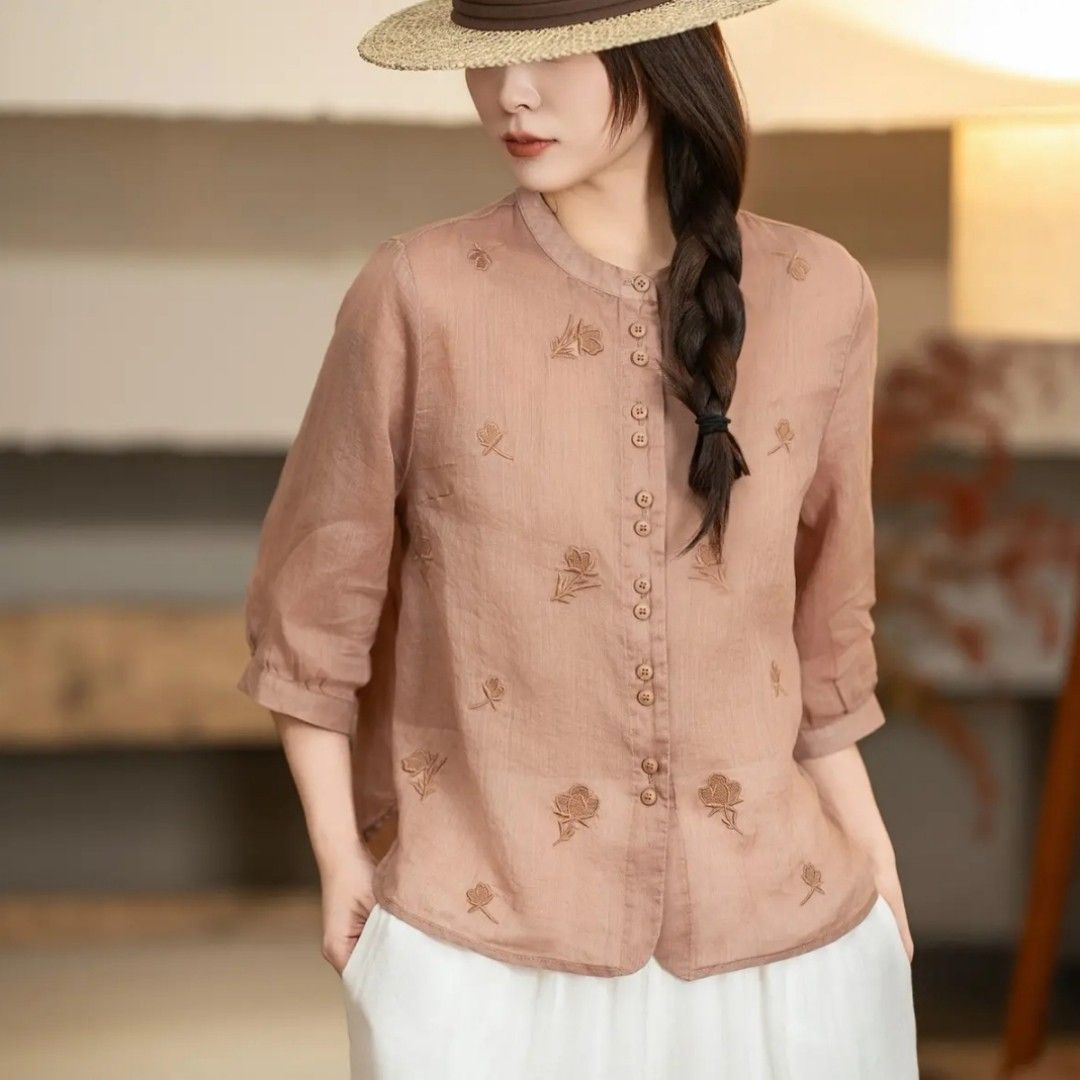 Retro-Bluse