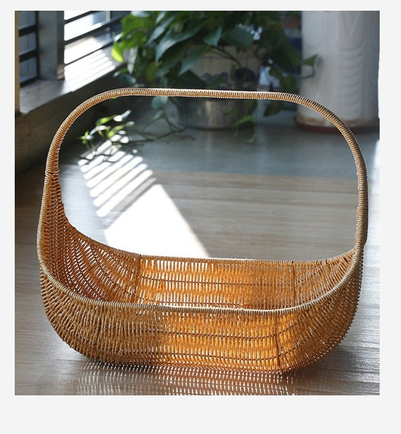 Picknickkorb aus Kunststoffrattan – Bild 4 | LuxeStyle