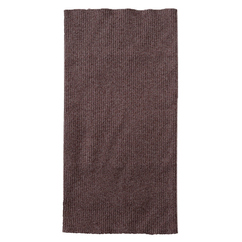 Wollschal – einfarbig, 20 cm breit – Bild 6 | LuxeStyle