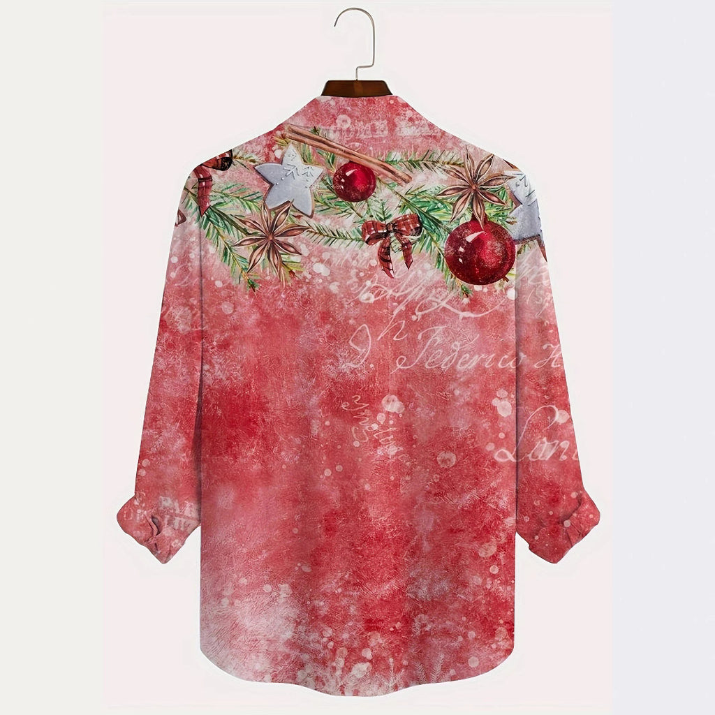 Peach 3D Digital Print Herren T-Shirt – Bild 2 | LuxeStyle