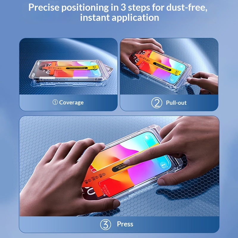 Schutzfolie aus gehärtetem Glas für iPhone – Bild 5 | LuxeStyle