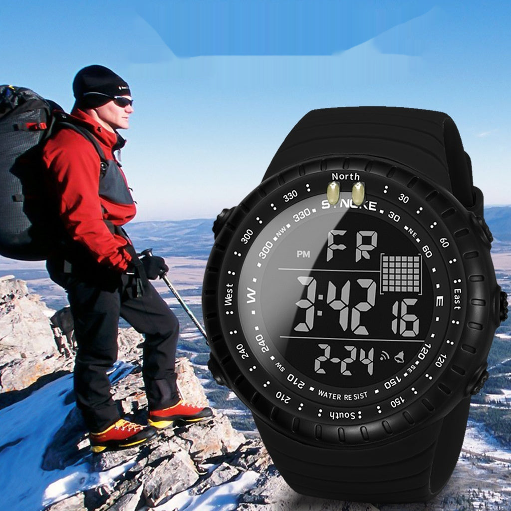 Wasserdichte Multifunktions-Outdoor-Uhr für Herren