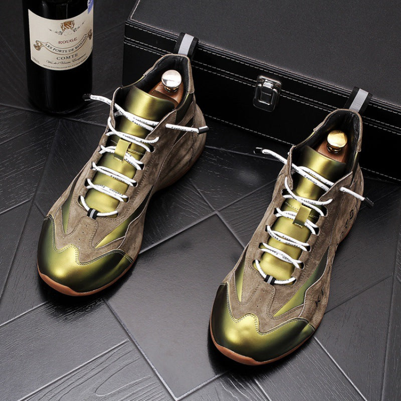 Frosted Personality Youth High-Top Sneaker