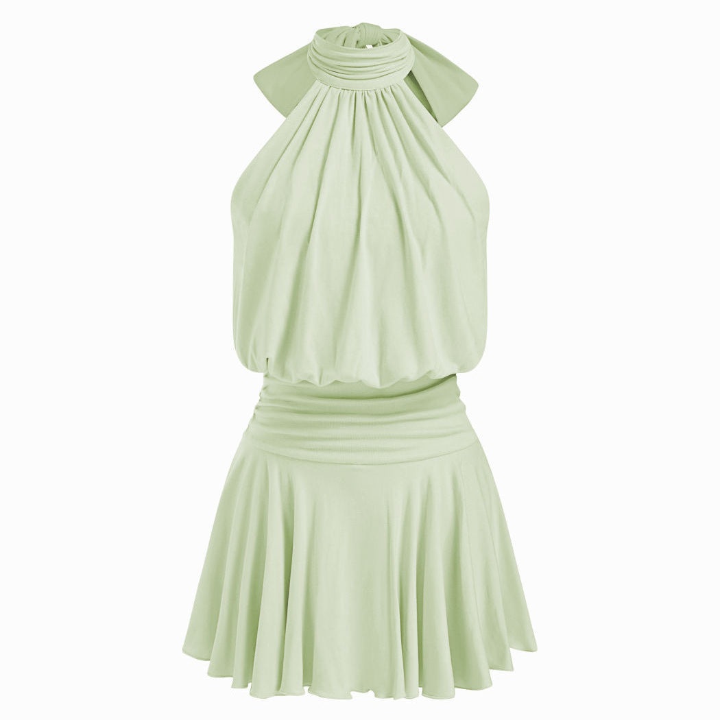 Rückenfreies Neckholder-Minikleid für Damen – Bild 1 | LuxeStyle