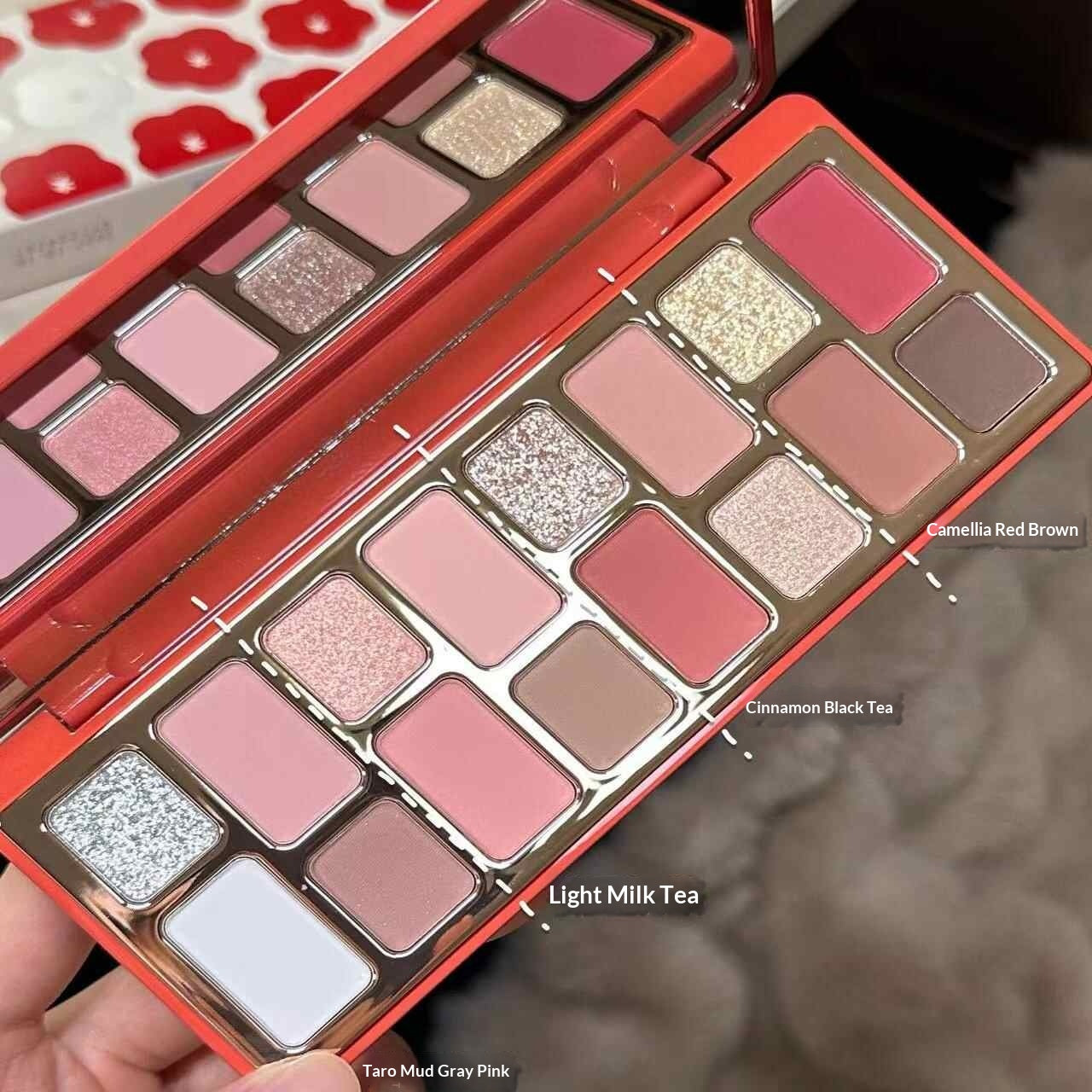 16-Farben Lidschatten-Palette Matt & Schimmer – Ansicht 7