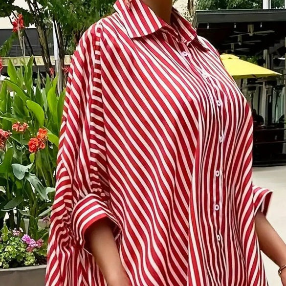Elegantes Shirt mit Puffärmeln