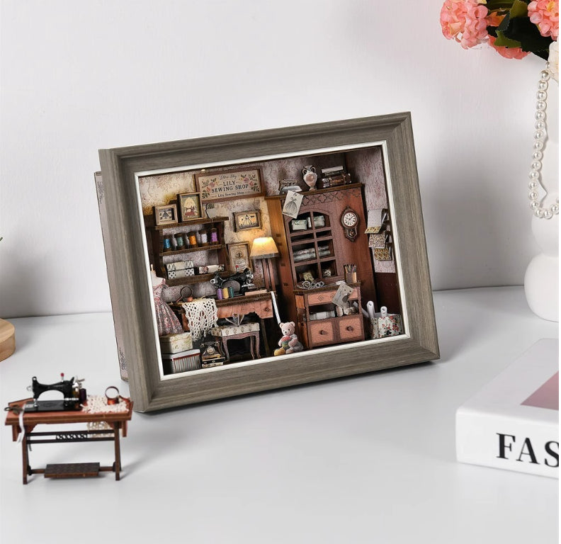 Cottage Holzmodell-Puzzle – Bild 3 | LuxeStyle