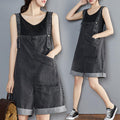Denim-Latzhose im Loose-Fit-Stil