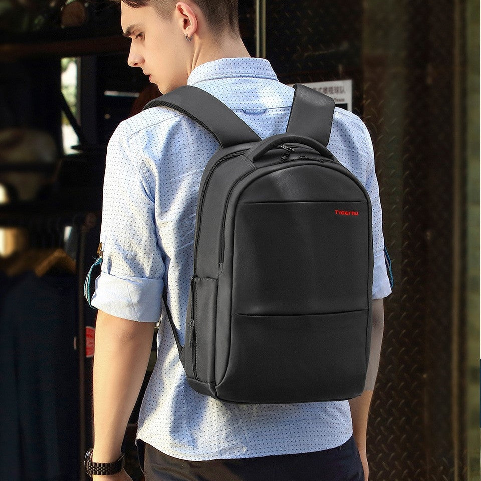 Business-Rucksack für Pendler, 36-55 L, Schwarz – Bild 3 | LuxeStyle