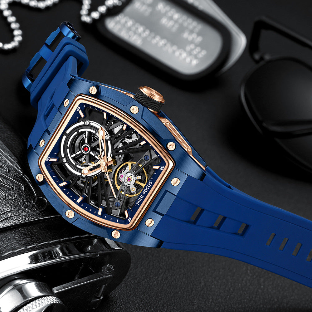 Herren-Vollhohes-Stahlgehäuse-Automatik-Uhr