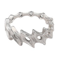 Breiter Ring aus Titanstahl – Bild 1 | LuxeStyle