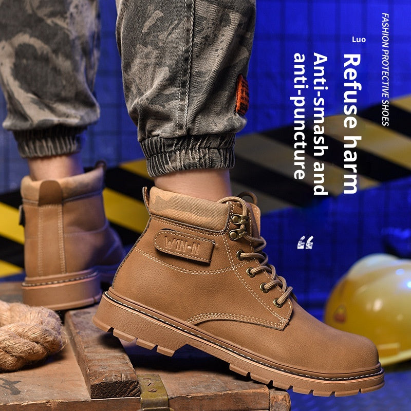 Leichte Arbeitschuhe mit Stahlkappe – Bild 8 | LuxeStyle