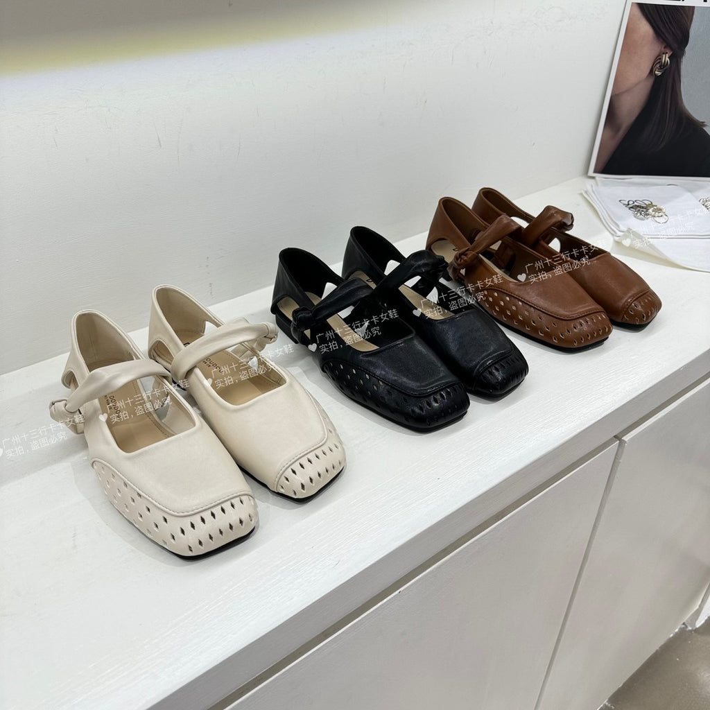 Elegante Mary Jane Sandalen mit eckiger Zehenpartie
