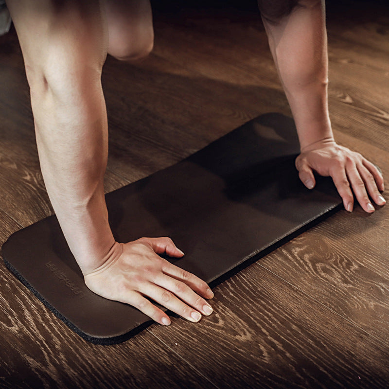 Bauchtrainer-Rad mit rutschfester Fitnessmatte – Bild 2 | LuxeStyle