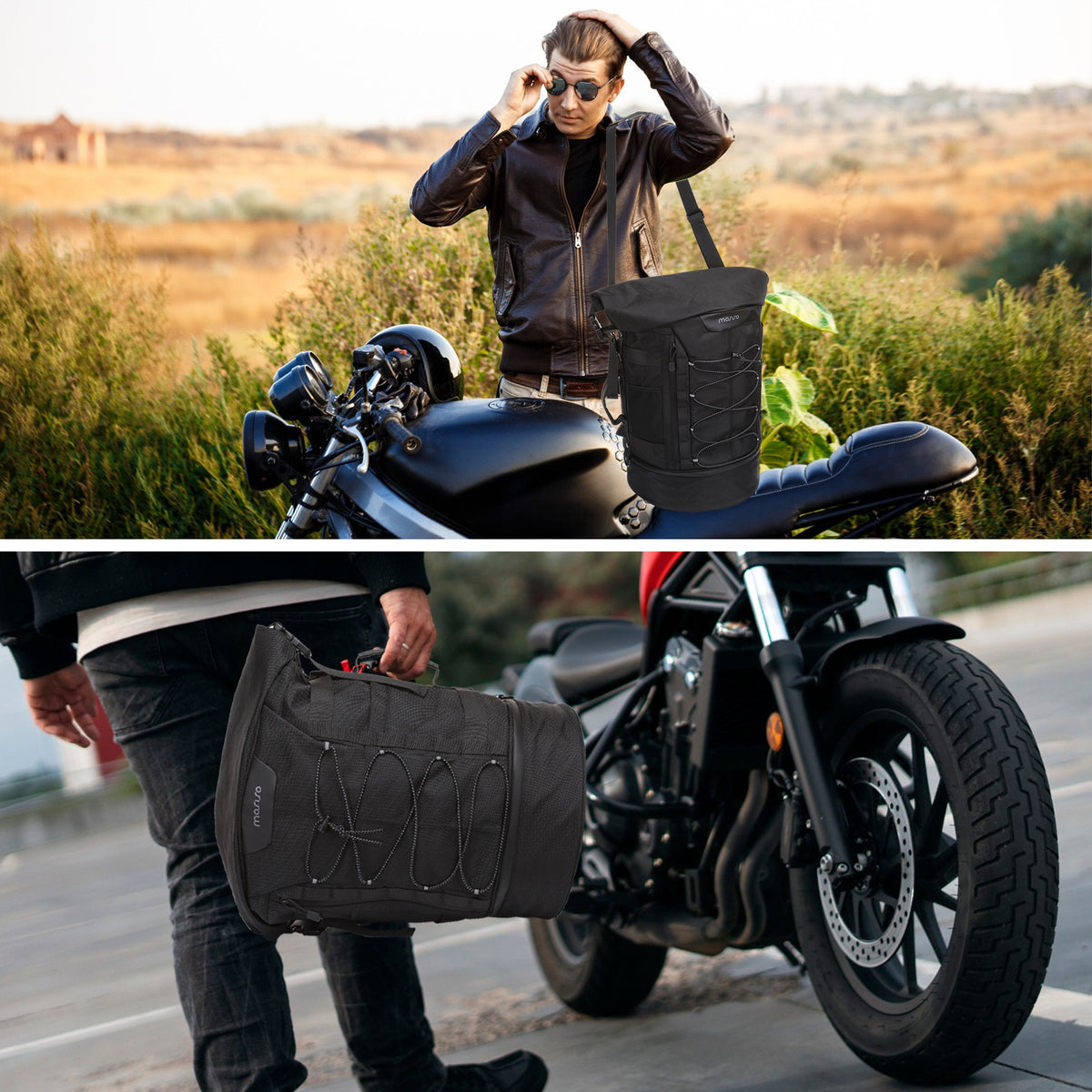 Rucksack für Motorradrucksack mit grosser Kapazität – Bild 4 | LuxeStyle
