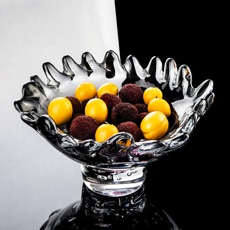 Wellenförmige Glas-Obstschale – Bild 3 | LuxeStyle
