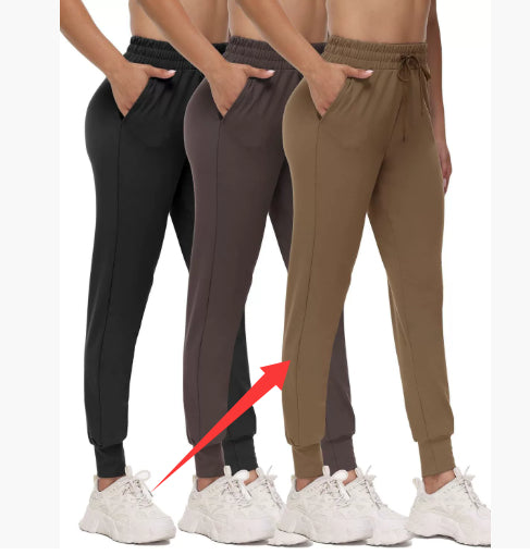 Hochtaillierte Leisure Yogahose Damen