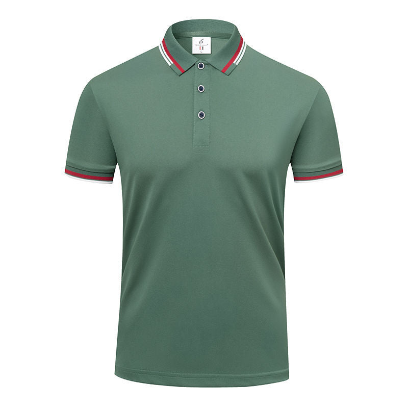 Polo-Shirt Kurzarm aus Eisseide – Bild 2 | LuxeStyle