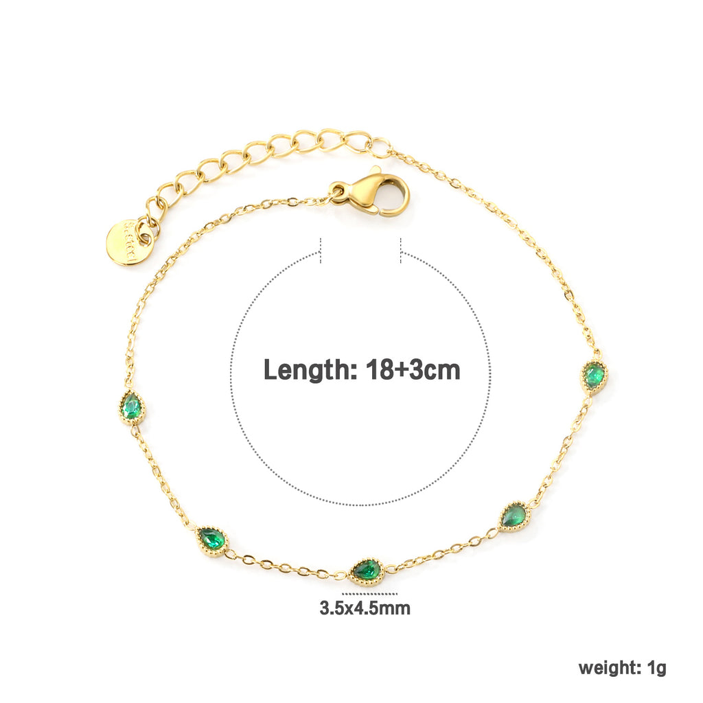 Vergoldetes Edelstahl-Armband im Retro-Stil – Bild 8 | LuxeStyle