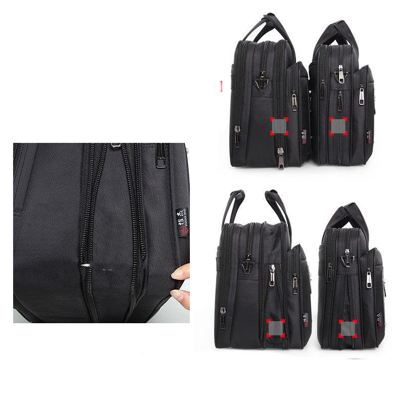 Business Laptop-Tasche mit Schultergurt – Bild 6 | LuxeStyle