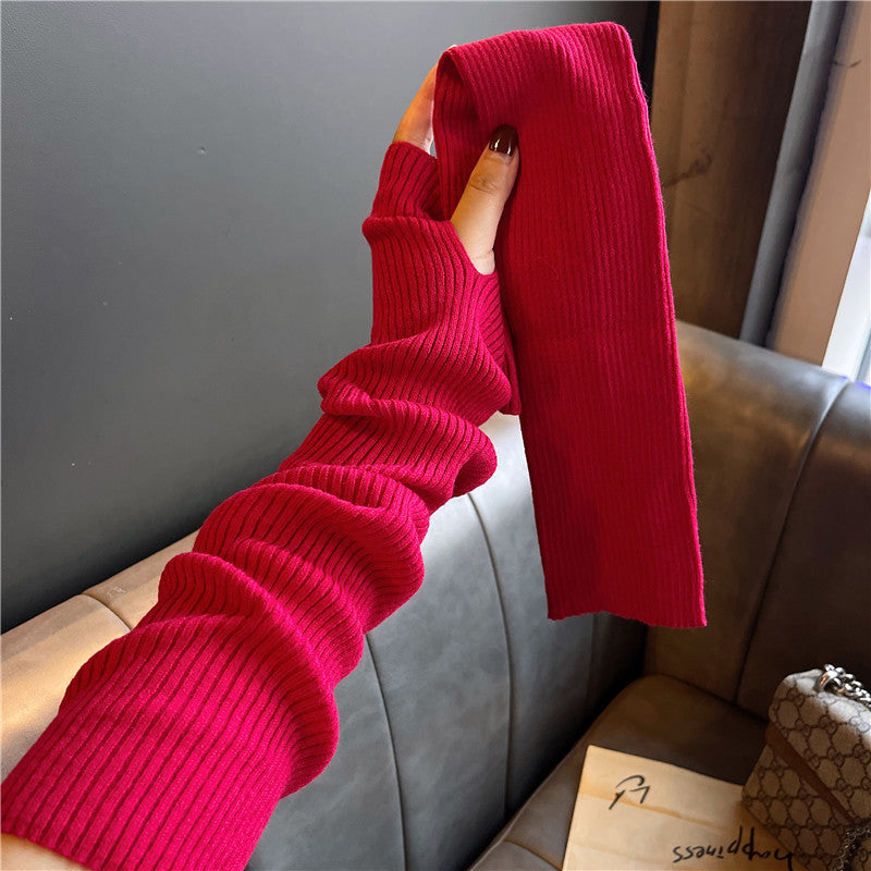 Vielseitige Strickstulpen für Damen