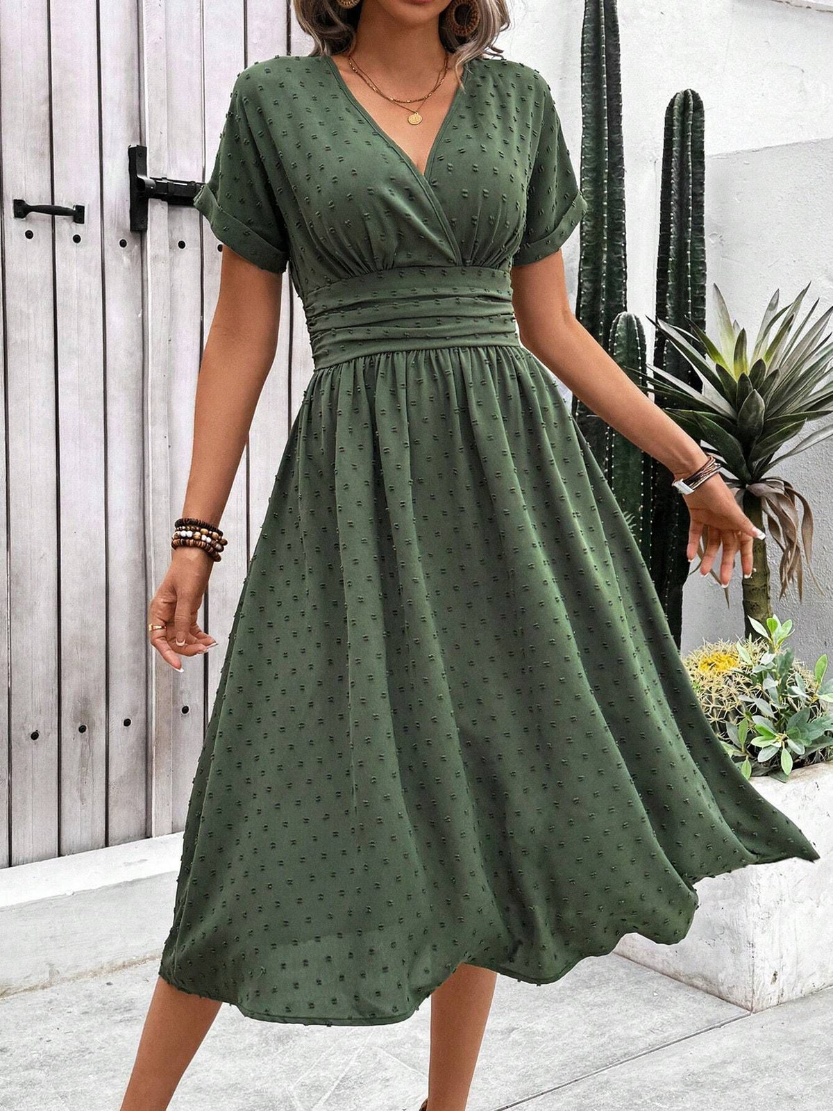 Elegantes A-Linien Sommerkleid – Bild 4 | LuxeStyle