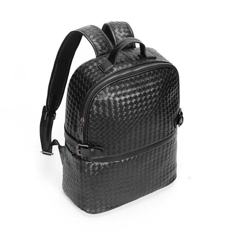 Geflochtener Herren Rucksack – Bild 4 | LuxeStyle