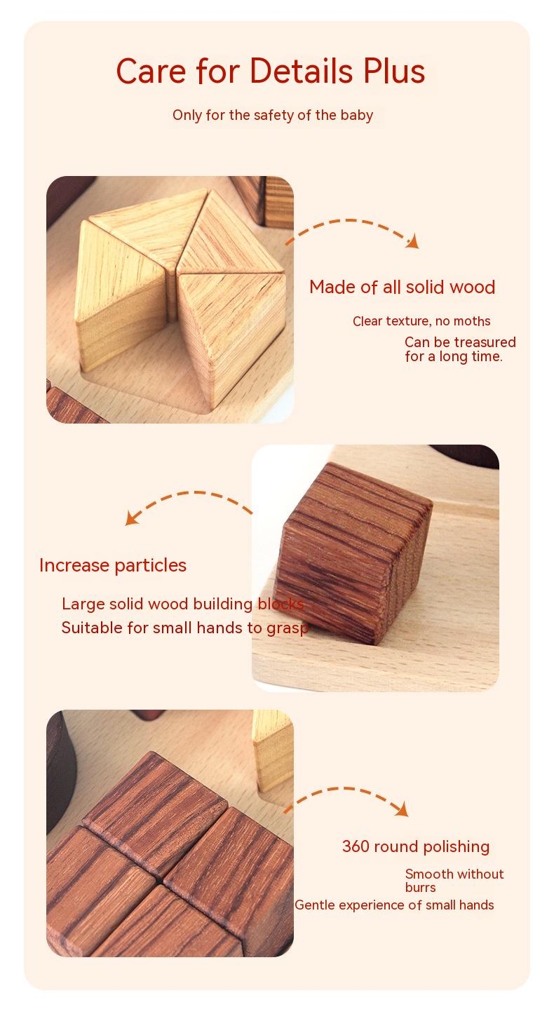 Geometrisches Holzpuzzle – Bild 4 | LuxeStyle