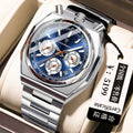 Retro-Herrenuhr mit Leuchtfunktion
