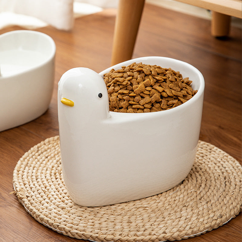 Keramik-Katzenmahlbecher mit hohen Beinen – Bild 2 | LuxeStyle