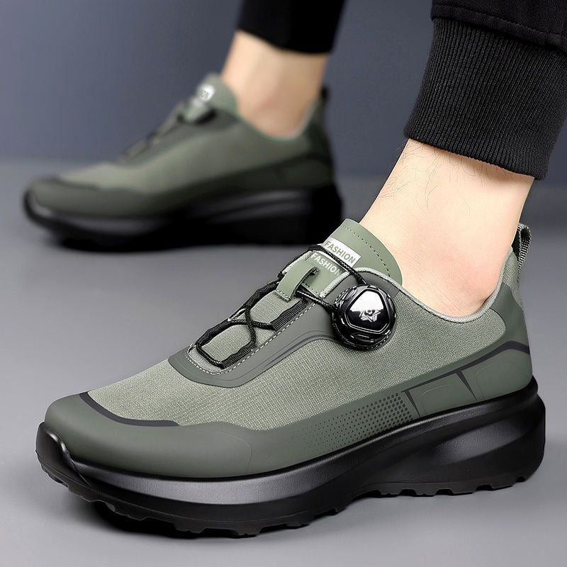 Sneaker mit Drehverschluss und dicker Sohle | LuxeStyle
