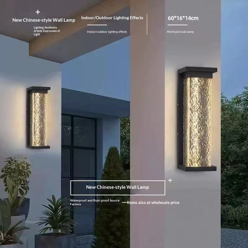 Solar-Wandlampe Outdoor wasserdicht