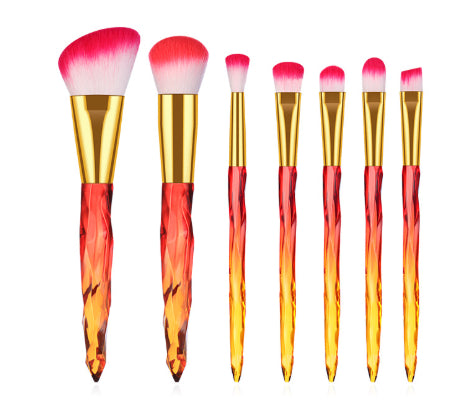 Kristall-Make-up-Pinsel-Set