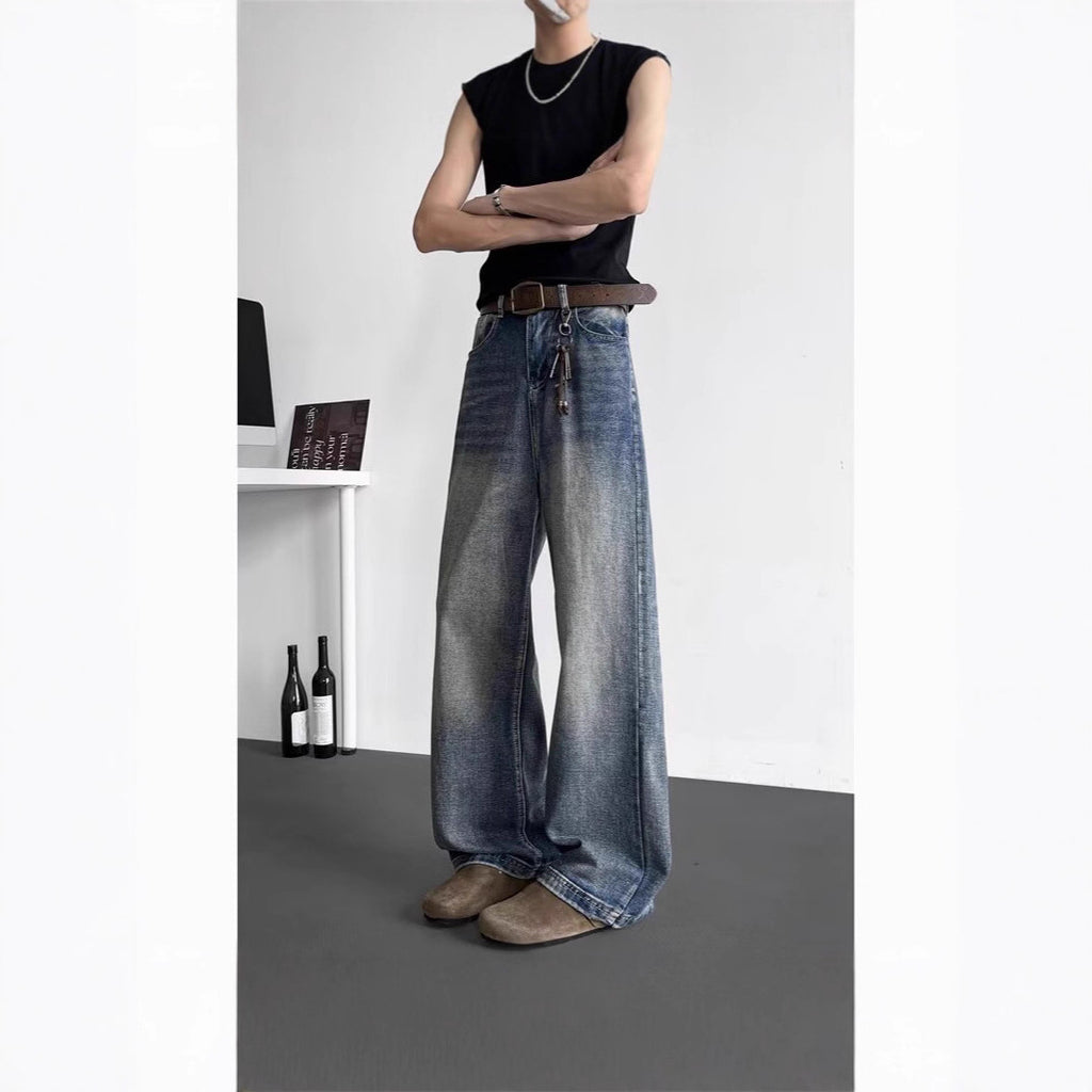 Loose Fit Straight Leg Jeans für Herren