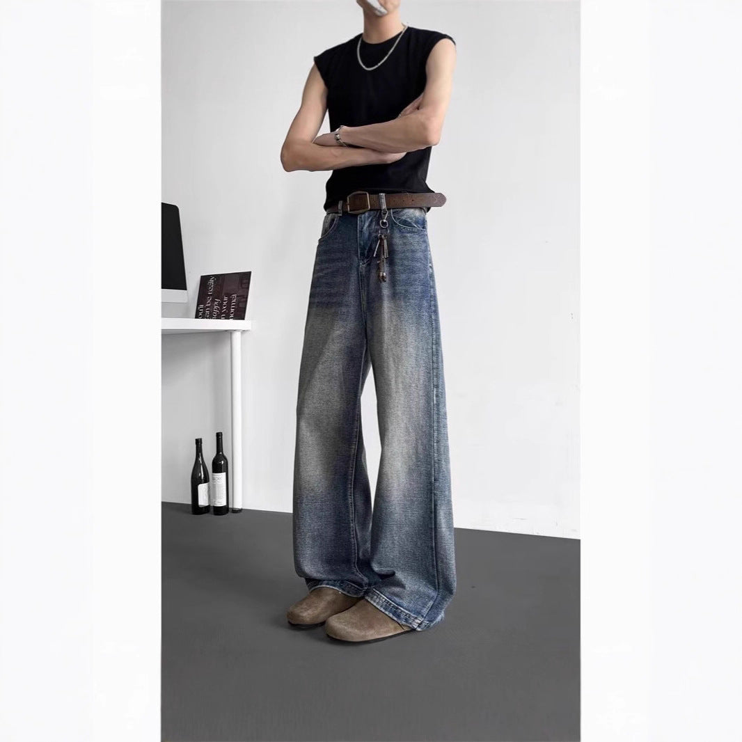 Loose Fit Straight Leg Jeans für Herren