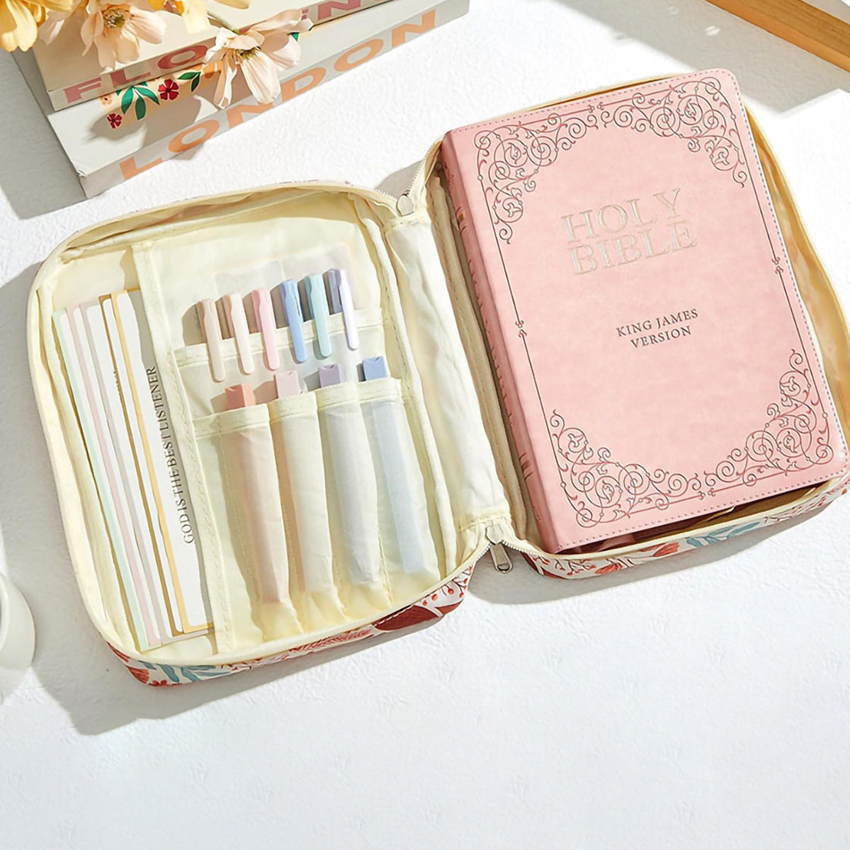 Staubdichte Büchertasche mit Reissverschluss | LuxeStyle