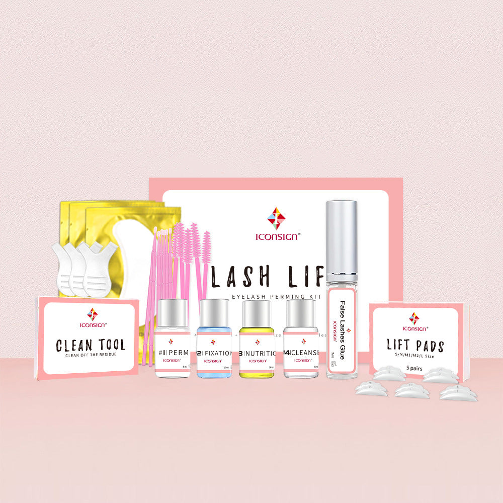 ICONSIGN Keratin-Lift-Kit für dauerhafte Wimpern