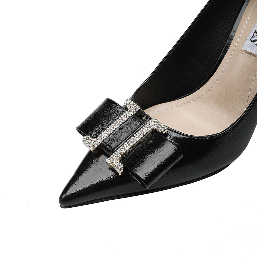 Rhinestone Stiletto Einzelschuhe – Bild 5 | LuxeStyle